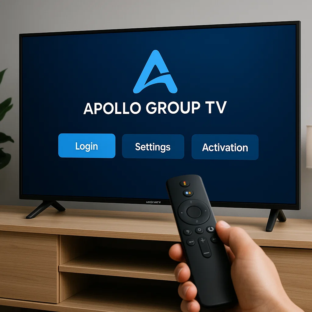 Apollo Group TV Android TV Setup 
