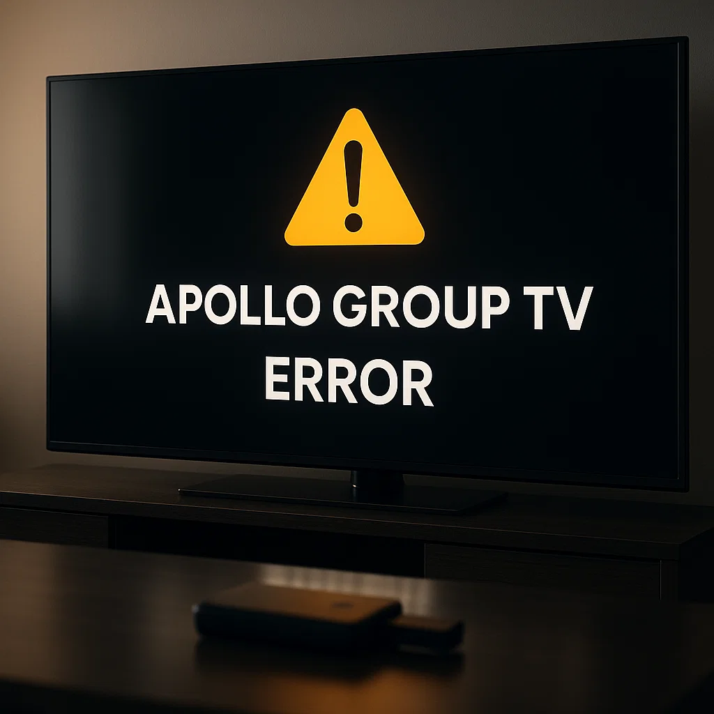 Apollo Group TV Error 
