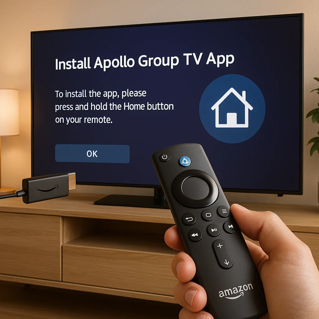 Firestick Installation Apollo Group TV App