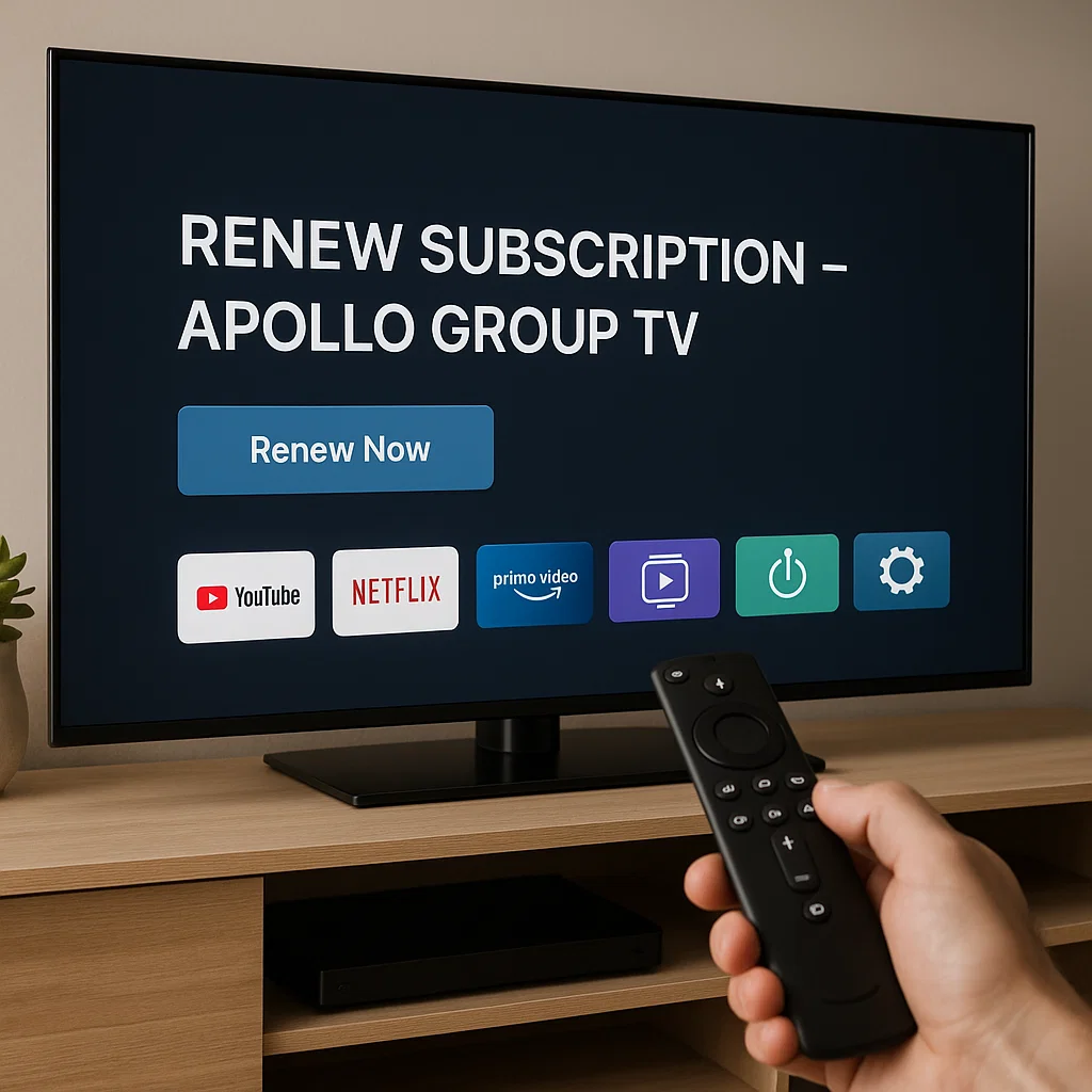 Renew Subscription Apollo Group TV