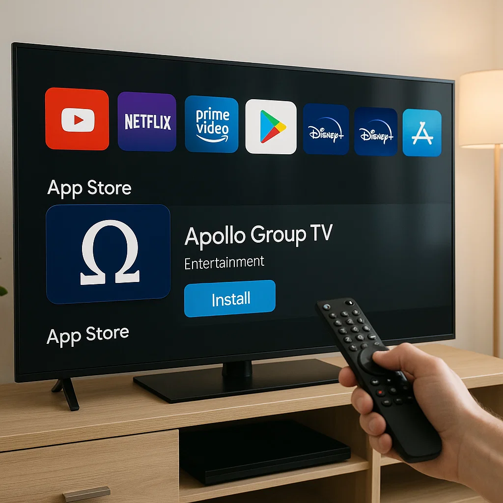 Install Apollo Group TV Smart TV Apps