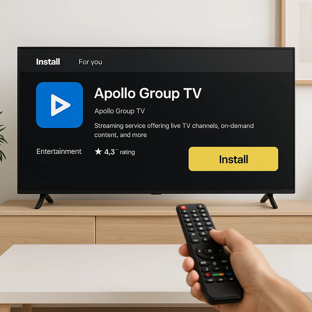 Install Apollo Group TV iPhone & iPad Apps