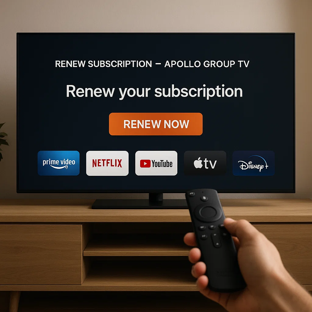 Renew Subscription Apollo Group TV